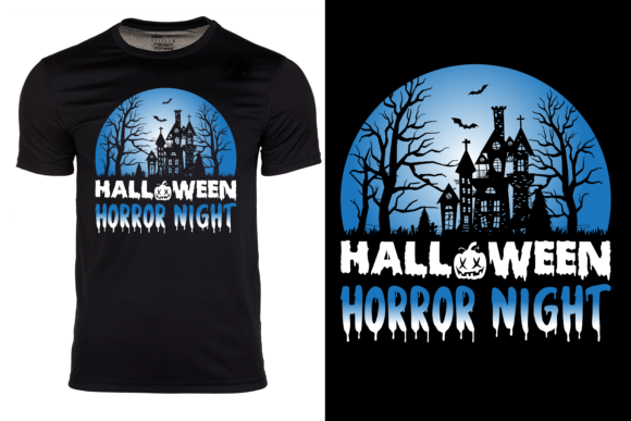Download Halloween Horror Night T-Shirt Design - Night Collection