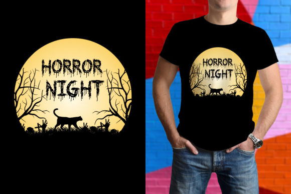 Download Horror Night T-shirt Design - Night Collection
