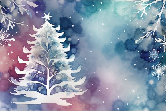 Download Soft Blue Glitter Christmas Background - Premium Bundle