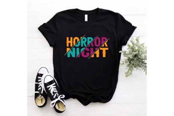 Download Vintage Horror Night T Shirt Design - Night Collection