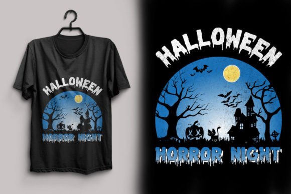 Download Halloween Horror Night T Shirt Design - Night Collection